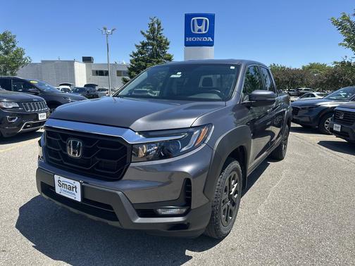 Modern Steel Metallic 2023 Honda Ridgeline RTL