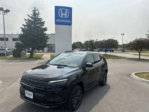 Diamond Black Crystal Pearlcoat 2022 Jeep Compass High Altitude