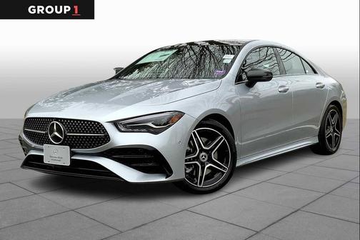 Cirrus Silver Metallic 2025 Mercedes-Benz CLA 250 4MATIC