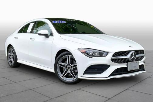 Polar White 2023 Mercedes-Benz CLA 250 4MATIC