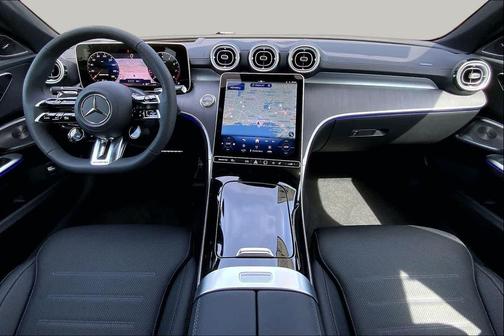 Cirrus Silver Metallic 2026 Mercedes-Benz AMG C 43 4MATIC