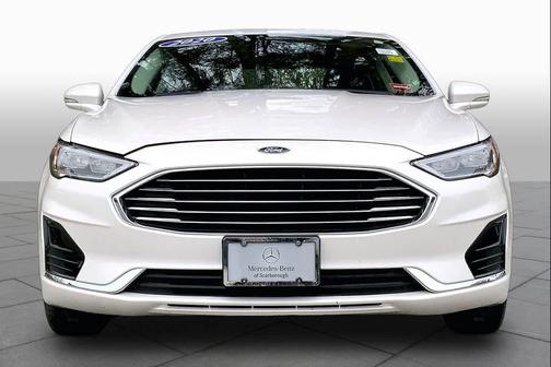 White Platinum Metallic Tri-Coat 2020 Ford Fusion Hybrid Hybrid SEL