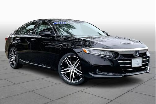Crystal Black Pearl 2022 Honda Accord Hybrid Touring
