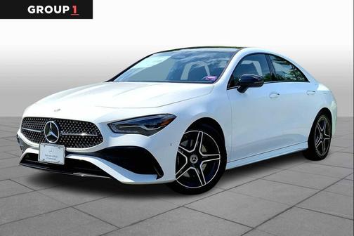 Polar White 2025 Mercedes-Benz CLA 250 4MATIC