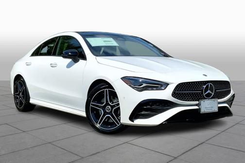 Polar White 2025 Mercedes-Benz CLA 250 4MATIC