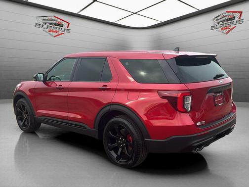 Red Metallic 2022 Ford Explorer ST