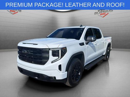 Summit White 2025 GMC Sierra 1500 Elevation