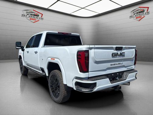 Glacier White Tricoat 2026 GMC Sierra 2500 Denali Ultimate