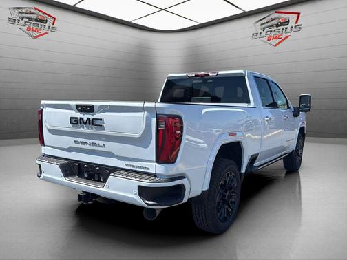 Glacier White Tricoat 2026 GMC Sierra 2500 Denali Ultimate