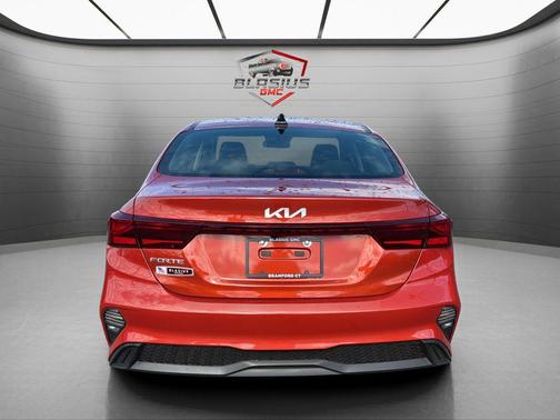 Fire Orange 2022 Kia Forte LXS