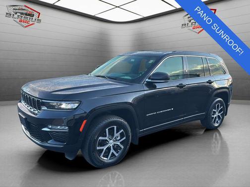 Diamond Black Crystal Pearlcoat 2025 Jeep Grand Cherokee Limited