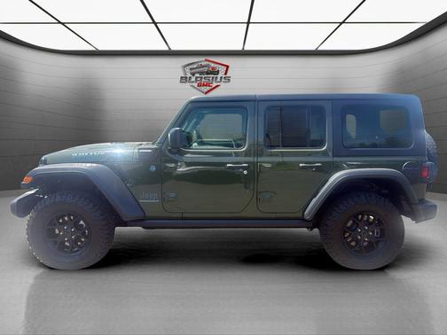 Sarge Green Clearcoat 2024 Jeep Wrangler 4xe Willys