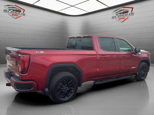 Volcanic Red 2024 GMC Sierra 1500 Elevation