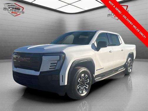 Summit White 2026 GMC Sierra EV Extended Range Elevation Truck
