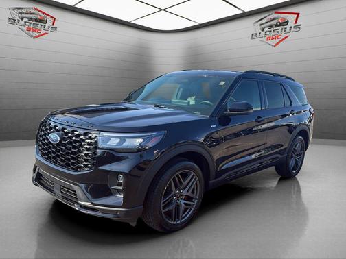 Agate Black Metallic 2025 Ford Explorer ST-Line