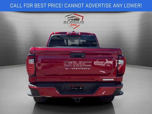 Volcanic Red Tintcoat 2026 GMC Canyon Elevation