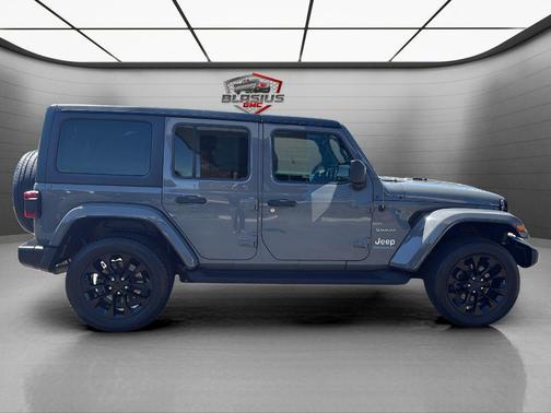 Sting-Gray Clearcoat 2023 Jeep Wrangler 4xe Sahara