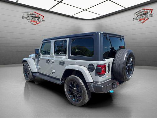 Sting-Gray Clearcoat 2023 Jeep Wrangler 4xe Sahara
