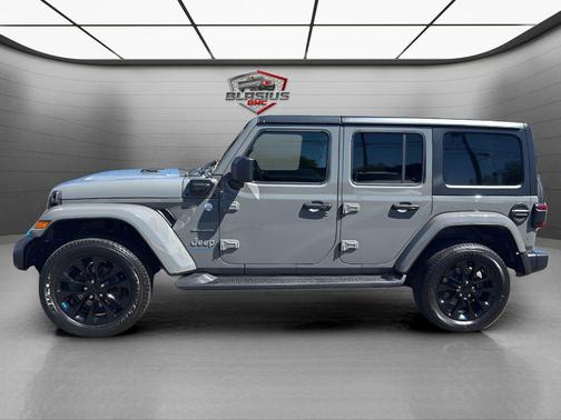 Sting-Gray Clearcoat 2023 Jeep Wrangler 4xe Sahara