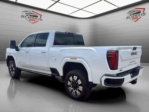 White Frost Tricoat 2024 GMC Sierra 3500 Denali