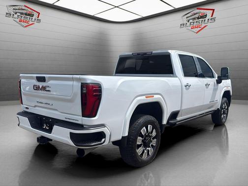 White Frost Tricoat 2024 GMC Sierra 3500 Denali