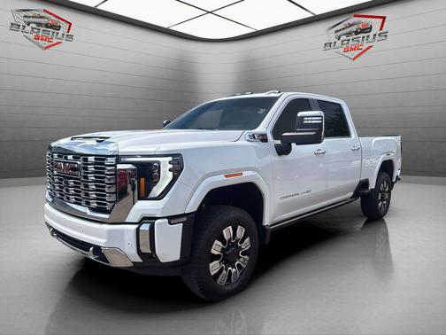 White Frost Tricoat 2024 GMC Sierra 3500 Denali