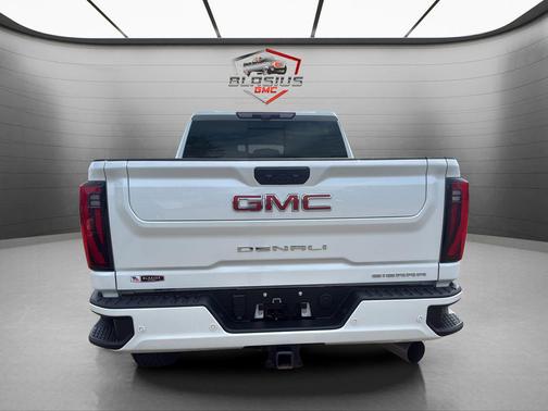 White Frost Tricoat 2024 GMC Sierra 3500 Denali