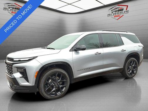 Sterling Gray Metallic 2024 Chevrolet Traverse RS