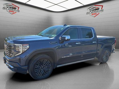 Pacific Blue Metallic 2022 GMC Sierra 1500 Denali Ultimate