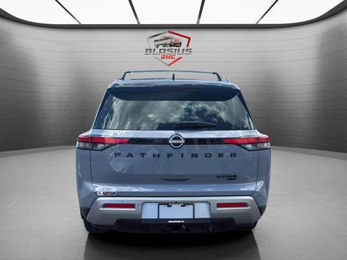 Solid Gray/Super Black 2023 Nissan Pathfinder Platinum 4WD