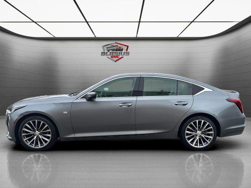 Satin Steel Metallic 2021 Cadillac CT5 Premium Luxury RWD