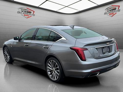 Satin Steel Metallic 2021 Cadillac CT5 Premium Luxury RWD