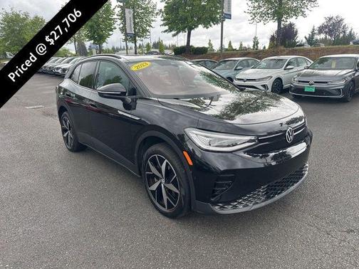 Deep Black Pearl 2023 Volkswagen ID.4 AWD Pro S