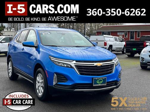 Riptide Blue Metallic 2024 Chevrolet Equinox 1LT