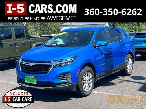 Riptide Blue Metallic 2024 Chevrolet Equinox 1LT