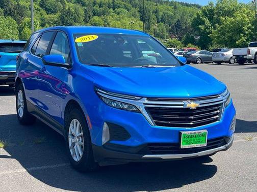 Riptide Blue Metallic 2024 Chevrolet Equinox 1LT