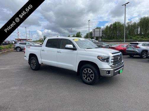 Super White 2021 Toyota Tundra 1794 Edition