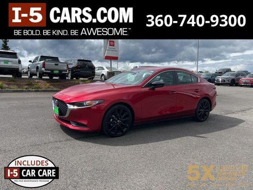 Soul Red Crystal Metallic 2024 Mazda Mazda3 2.5 S Select Sport