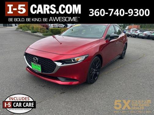 Soul Red Crystal Metallic 2024 Mazda Mazda3 2.5 S Select Sport
