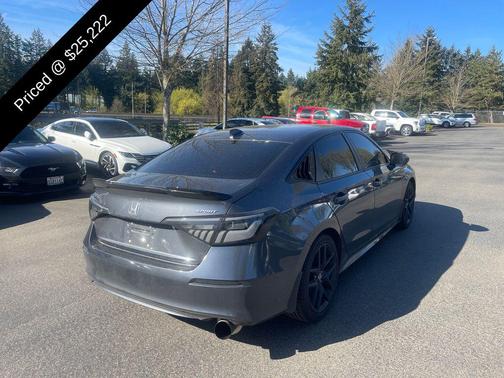 Gray 2023 Honda Civic Sport