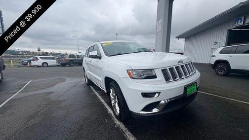 Bright White Clearcoat 2014 Jeep Grand Cherokee Summit