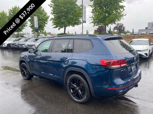 Tourmaline Blue Metallic 2023 Volkswagen Atlas 3.6L SEL