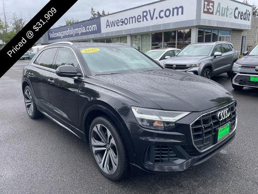 Orca Black Metallic 2020 Audi Q8 55 Premium Plus