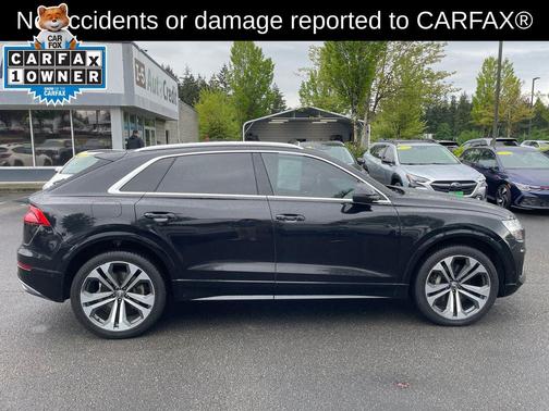Orca Black Metallic 2020 Audi Q8 55 Premium Plus