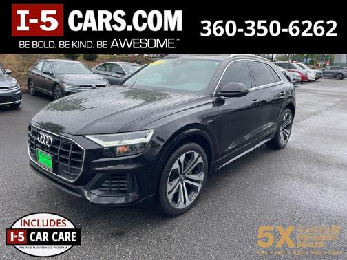 Orca Black Metallic 2020 Audi Q8 55 Premium Plus