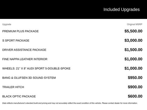 2020 Audi SQ5 3.0T Premium Plus