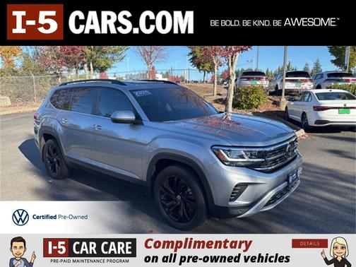 2022 Volkswagen Atlas 2.0T SE w/Technology 4MOTION