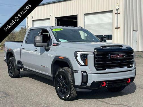 Gray 2024 GMC Sierra 2500 AT4