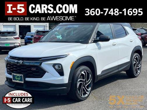 Iridescent Pearl Tricoat 2025 Chevrolet Trailblazer RS