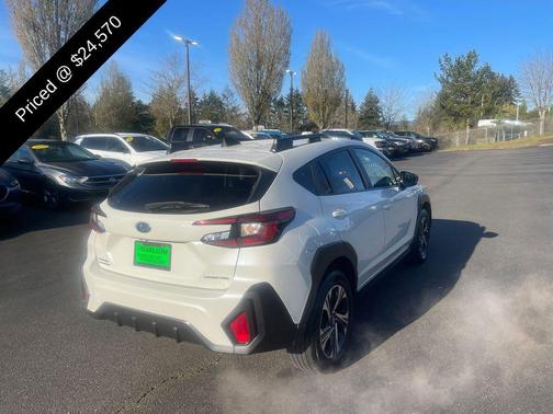 Crystal White Pearl 2024 Subaru Crosstrek Premium